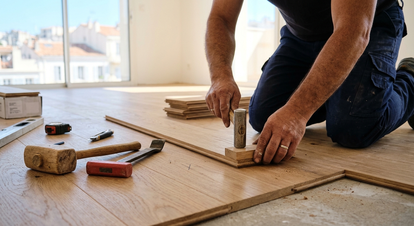 Artisan expert en rénovation de sol et pose de parquet à Marseille - France Habitat